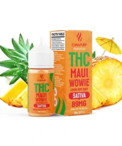 CanaPuff Maui Wowie 89mg THC – Liquid, 30 ml UK