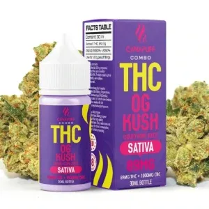 CanaPuff THC/1000mg CBD – OG Kush 89mg THC – Liquid, 30 ml
