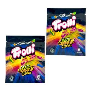 TrROLLI SOUR CRUNCHY CRAWLWES UK